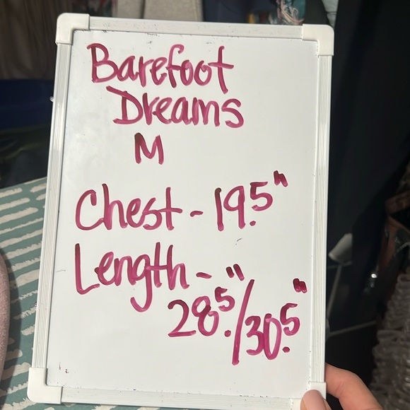 Barefoot Dreams Pink CozyChic Ultra Light Size Small - Picture 6 of 10